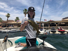 Cole Boop Fishing Parker AZ River Bass Picture